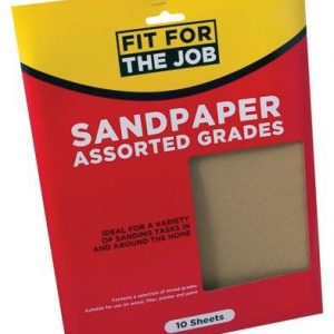 Assorted Sandpaper (PK10)