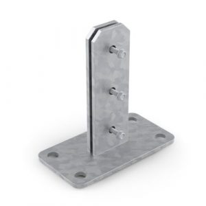 DuraPost® Bolt Down 150mm Galvanised
