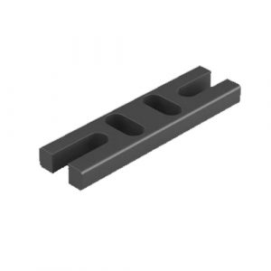 DuraPost® Cap Rail Packer 60mm BLACK (BAG OF 10)