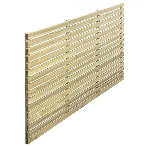 Contemporary Slatted Fence Panel 1.8m Length x 900mm High Tanalised FSC®