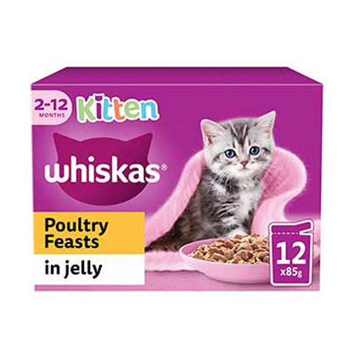 Whiskas Kitten in Jelly 85g X 12