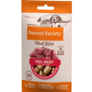 Natures Variety FD Meat Bites Beef 1X20G