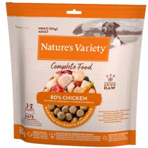 Natures Variety FD Chicken Dinner Small - 1X120G