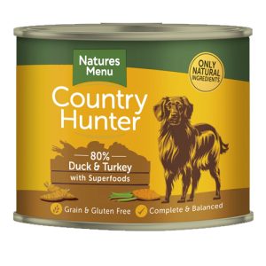 Country Hunter Dog Cans - Turkey & Duck with Superfoods - 600G