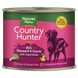 Country Hunter Dog Cans - Pheasant and Goose - 600G