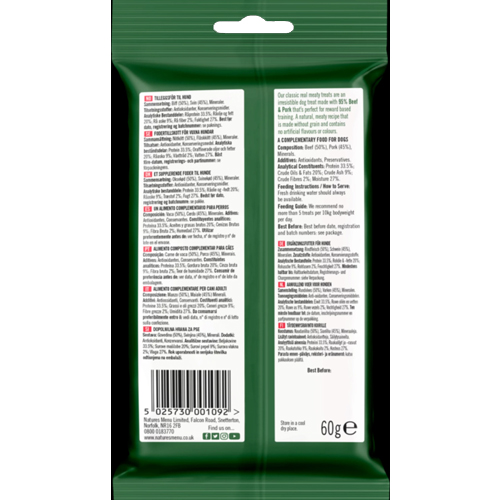 Natures Menu Dog Treats - Beef - 60g - Image 2