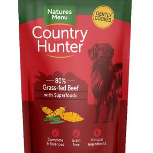 Country Hunter Dog Pouch Beef - 1X150G