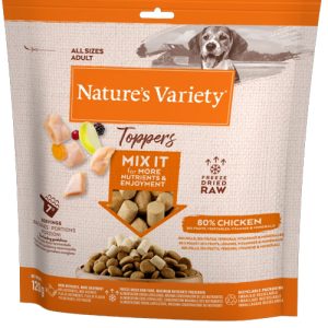 Natures Variety FD Toppers Chicken Large - 1X120G
