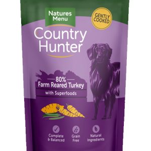 Country Hunter Dog Pouch - Turkey - 1X150g