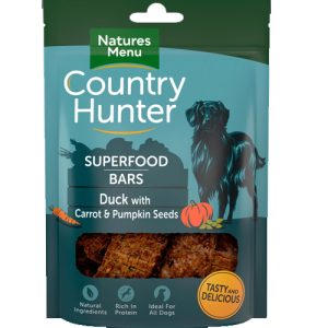 Country Hunter Air Dried Duck Superfood Bars - 100g