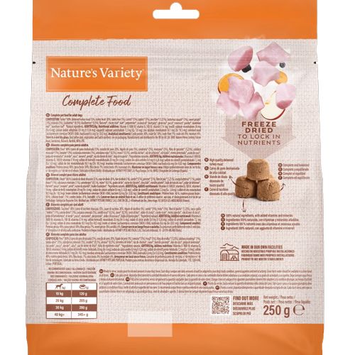Natures Variety FD Turkey Dinner Large 250g - 1X250G - Image 2