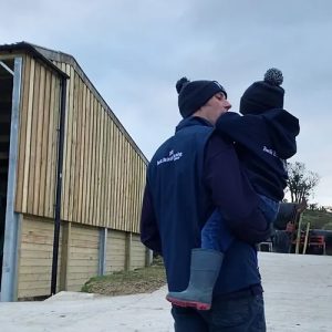 BACK BRITISH FARMING Mens Softshell Body Warmer