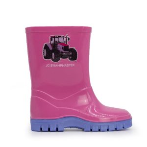 Swampmaster Junior Tractor Wellington PINK/LILAC