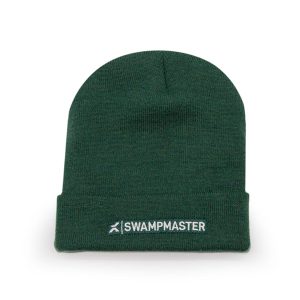 Swampmaster Knitted Acrylic Beanie Hat GREEN