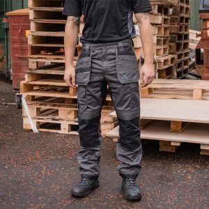 Xpert Core Stretch Work Trouser GREY/BLACK