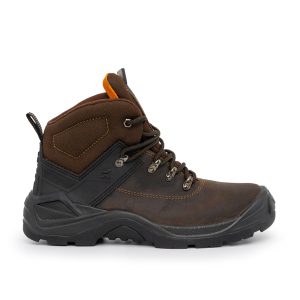 Xpert Warrior S3 Safety Laced Boot BROWN