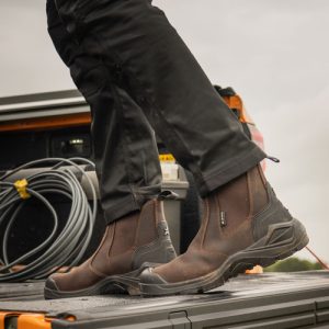 Xpert™ Pro Hutton S3L Safety Dealer Boot Brown
