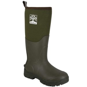 Olive Rubber/Neoprene Unisex Mucker Boot