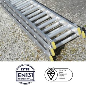 3 Section Trade Alloy Extending Ladders