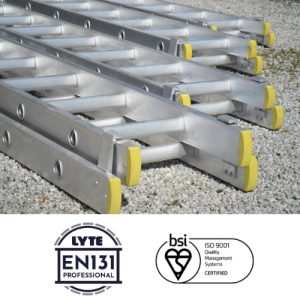 2 Section Trade Alloy Extending Ladders