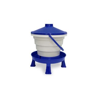 Gaun Bucket Drinker with Legs BLUE/WHITE