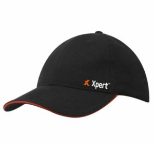 Xpert Core Baseball cap Black/Orange