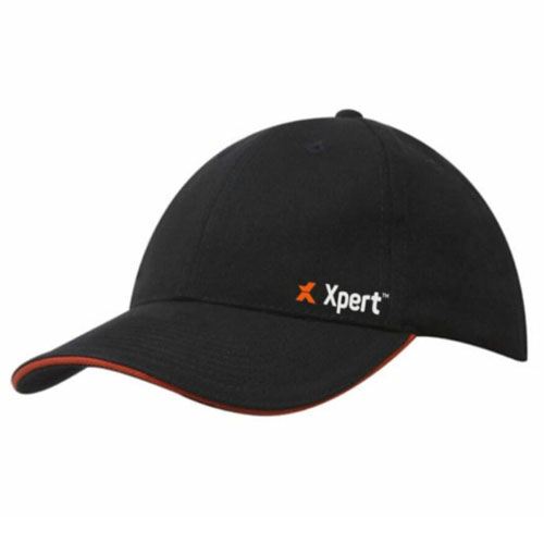 Xpert Core Baseball cap Black/Orange