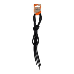 Xpert Hard Wearing Boot Laces Black