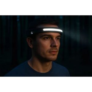 EXPLORER HEAD TORCH WITH LED LIGHT BAR AND SIDE LIGHT